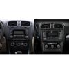 Подходит для VW golf 6 2008-2012 gti R MK6 scirocco 2009-2016 Автомобильные аксессуары из углеродного волокна Центральная консоль CD панель наклейка на автомобиль 3D