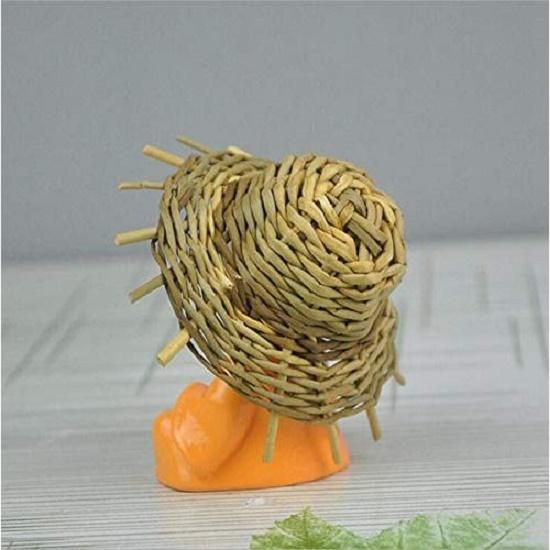 Набор из 4 статуй Будды и монаха, экспонат для украшения дома, приборной панели автомобиля, гостиной