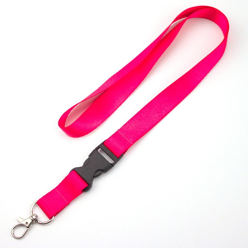 10pcs/lot Safety Hanging Neck Strap Lanyard For Mobile Phone ID Name Card Badge Holder Keys 2cm Wide Multi Functional Lanyard