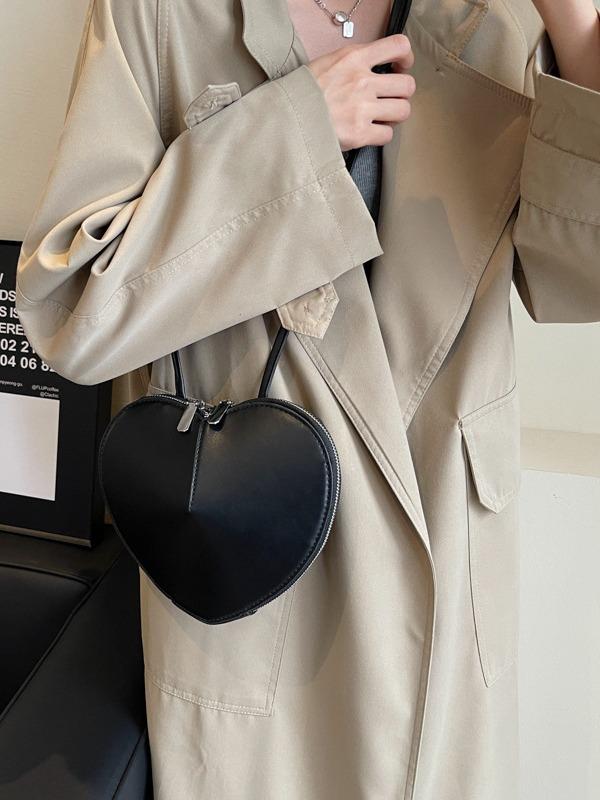 Fashion Bag Women's New Versatile Messenger Bag Mini Heart Bag