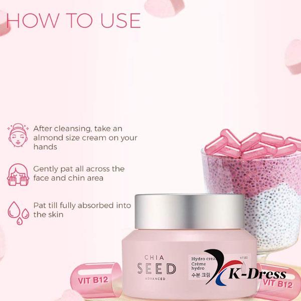 The Face Shop Гидрокрем с семенами чиа 50мл