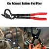 Car Repairs Kits Anti-Slip Handle Tools Car Exhaust Rubber Pad Pliers Exhaust Hanger Removal Puller Exhaust Pipe Gasket Removal Plier
