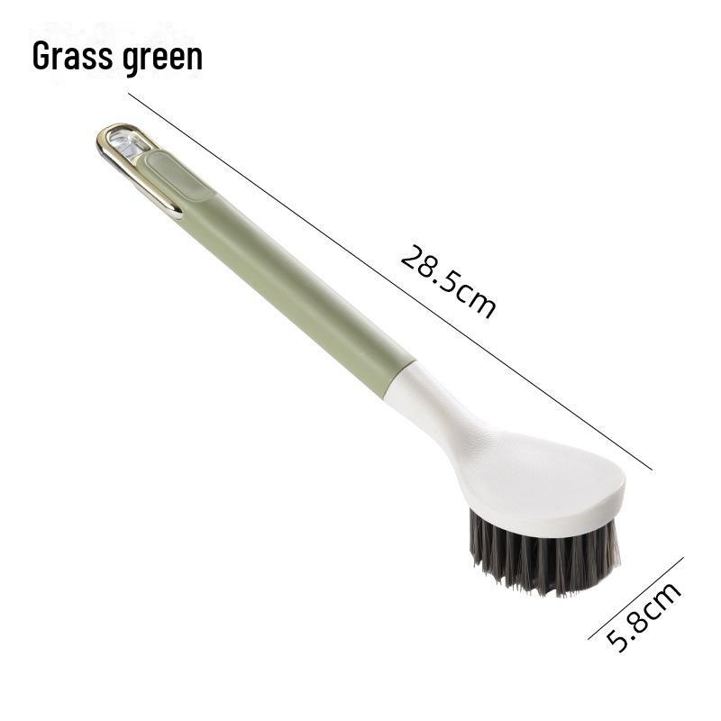 Силиконовая щетка-лопатка для мытья посуды, мягкая щетина, без содержания масел, не повреждает поверхность, универсальное чистящее средство для кухни