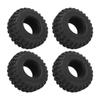 4 шт. резиновые шины для радиоуправляемых моделей 2,2 дюйма амортизирующие универсальные колеса для радиоуправляемых краулеров для автомобилей Traxxas