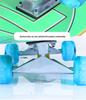 Pro Skateboard: Beginner-Ready Maple Longboard with Double Kick Deck for Adults & Kids