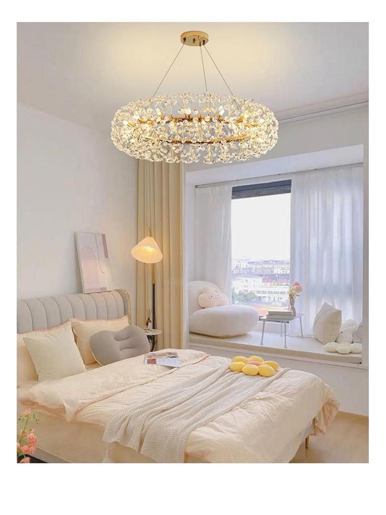 Скандинавский хрустальный подвесной светильник «Одуванчик» для гостиной, спальни и бара - Роскошное креативное освещение