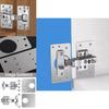 Versatile Stainless Steel Hinge Repair Plates For Modern Cabinet Door Applications
