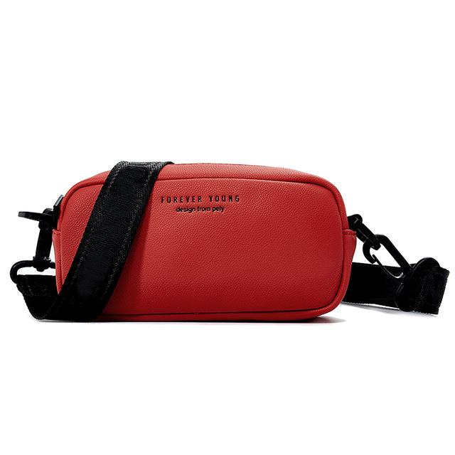 Маленькая женская сумка через плечо, однотонная женская сумка через плечо, модная сумка-мессенджер, многофункциональная сумка для телефона