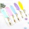 School Office Supplies Smooth Novelty Stationery Feather Pen Signature Writing Tool Ballpoint Pens