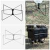 Anti-slip Folding Cooler Stand Strong Load-bearing Suitcase Moisture-proof Shelf  Picnic
