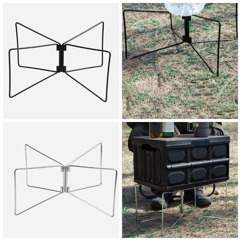 Anti-slip Folding Cooler Stand Strong Load-bearing Suitcase Moisture-proof Shelf Picnic