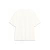 Li-Ning Vine Logo Printed Casual Short Sleeve T-Shirt Men Tops Off-White Green AHST447-5