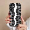 Черный кружевной принт Новый Горячий Чехол Для Телефона Для Samsung Galaxy S21 22 23 24 S25 Ultra PlusS20 FE S10 Plus Чехол Funda
