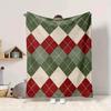 1Pc Christmas Gnome Winter Forest Blanket Soft And Comfortable Casual Warm Camping Travel Christmas Halloween Gift M91711