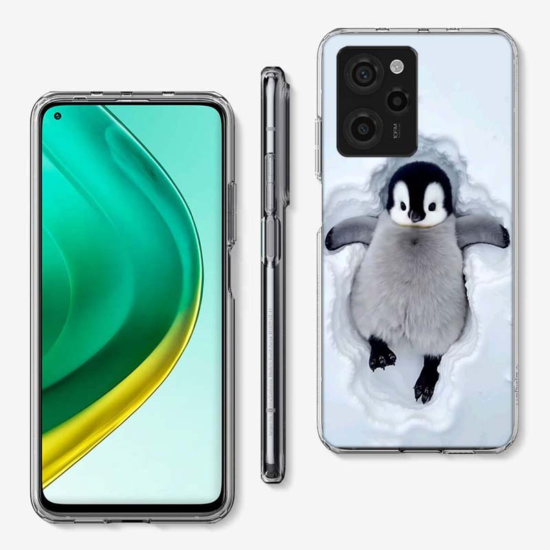 Чехол для телефона 'Пингвиненок Лечение' Для Xiaomi Poco M8 M7 M6 M4 M3 X7 X6 X4 Pro F7 Ultra M5S Mi 14 14T 15 15T 12T 10T Pro 12S
