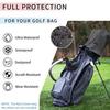 Чехол для гольфа, защита от дождя, водонепроницаемая пылезащитная сумка для гольф-клуба, универсальный регулируемый дождевик для сумок-тележек