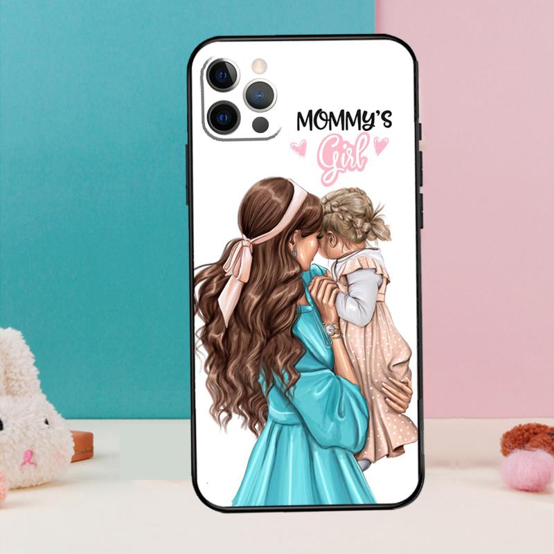 СУПЕР МАМА МАМА МАМА МИЛЫЙ РЕБЕНОК Чехол для телефона Для iPhone 17 Air 16 15 14 12 11 13 Pro Max 12 13 mini 15 16 Plus 16e Чехол