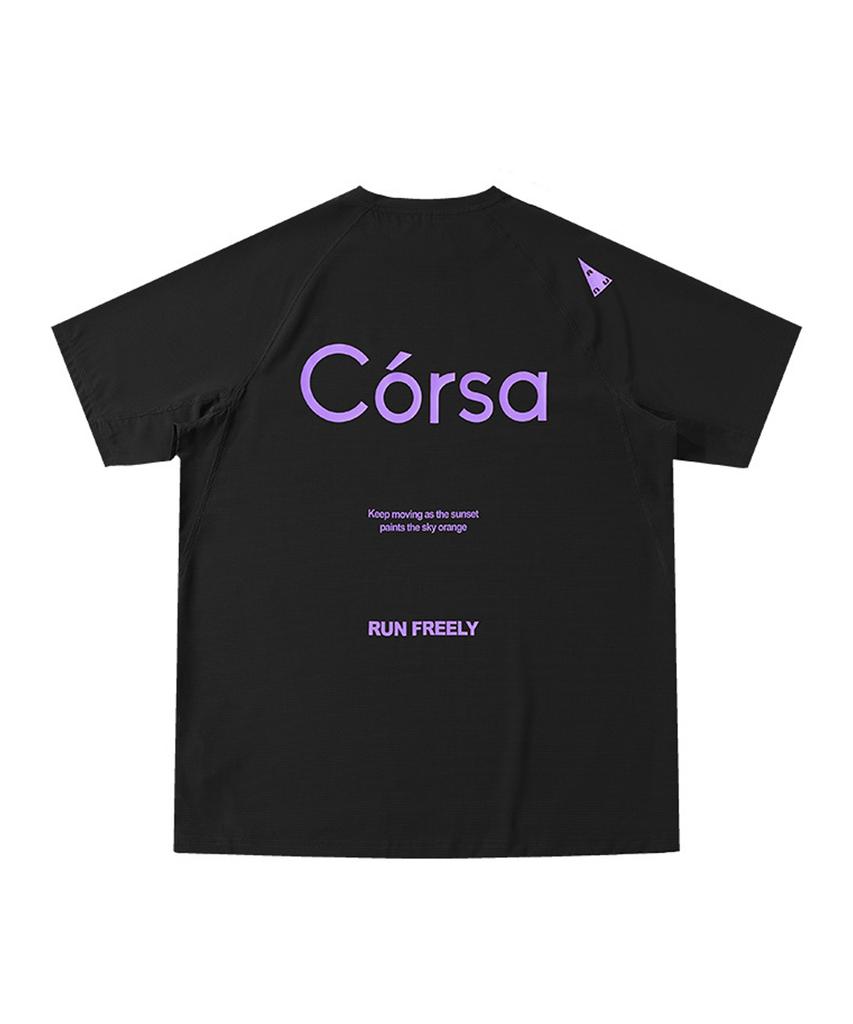 Beoteunseoul Corsa Хлопок Стежок Реглан Беговая Короткий Рукав (5 цветов)