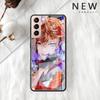 Чехол Genshin Impact Raiden Shogun Baal Glass для Samsung Galaxy S22 S20 FE S21 Plus, чехол для телефона S10 5G S9 Note 20 Ultra 10 Shell
