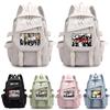 Anime Printed Backpack Teen Girl Rucksack Back To School Bag Storage Large Capacity Bag Cute Cartoon Bookbag Gift for Kid