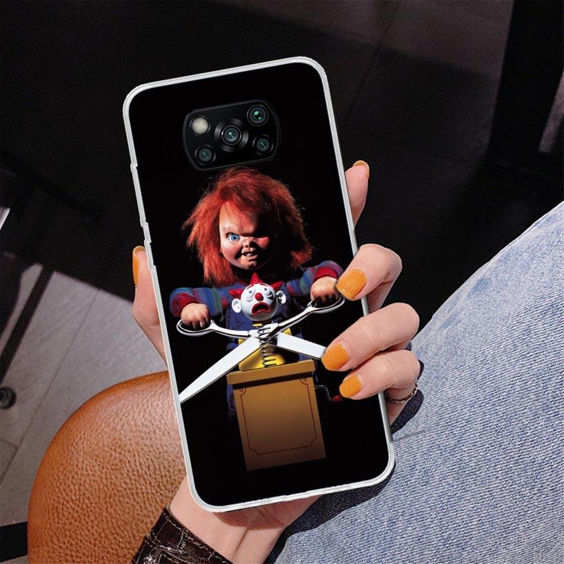 Chucky Child's Play Phone Case For Xiaomi Poco X7 X6 X5 Pro F7 Ultra Redmi 15C 15 13C 13 12C 12 10 10A 10C 9 9A 9C 9T Cover Poco
