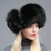 Winter Women Warm Fur Hats Balls Ear Protection Outdoor Cold Hat