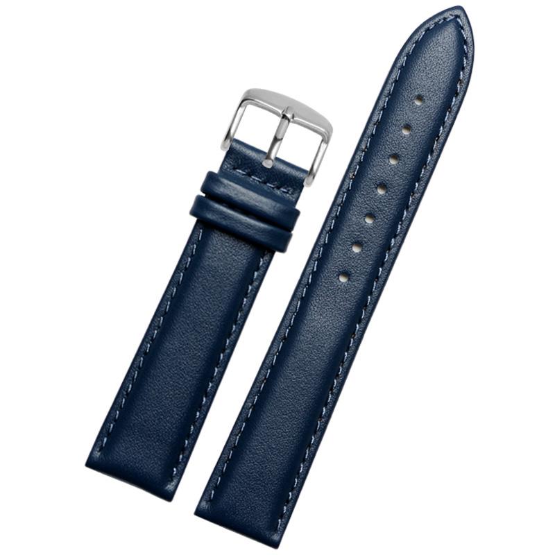 Браслет из натуральной кожи, синий ремешок для часов Citizen Rossini, ремешок для часов 14, 16, 18, 20 мм, 21 м, 22 мм, 23 мм, оптовая продажа