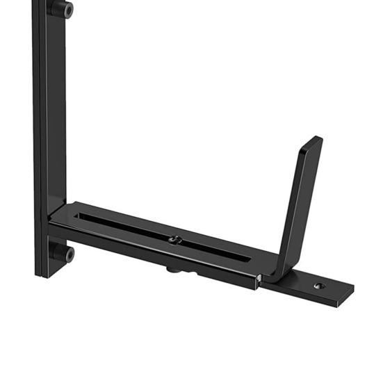 Deck Railing Adjustable Planter Box Bracket Strong Load-bearing Rustproof Corrosion Resistant Universal Window Box Bracket Flower Box Holder