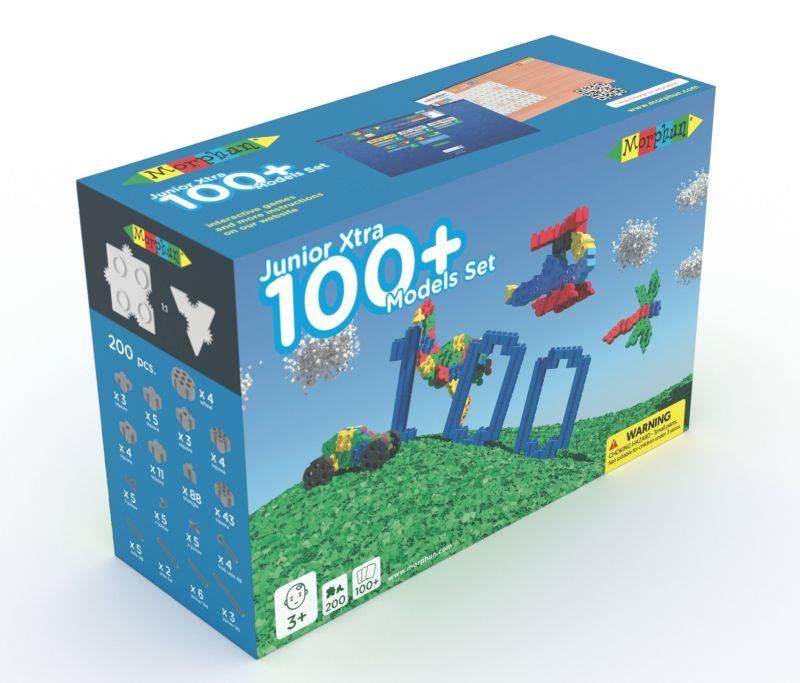 Klocki Morphun 100 Modeli Box - 200 el.