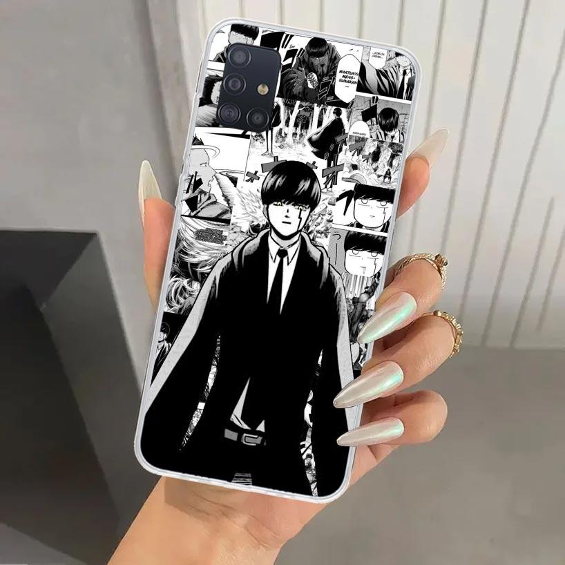 Mashle Magic And Muscles Phone Case for Samsung Galaxy A52 A32 A22 A12 A02S A50S A30S A10S Note 20 Ultra 10 Plus S10 A31 A20 A71