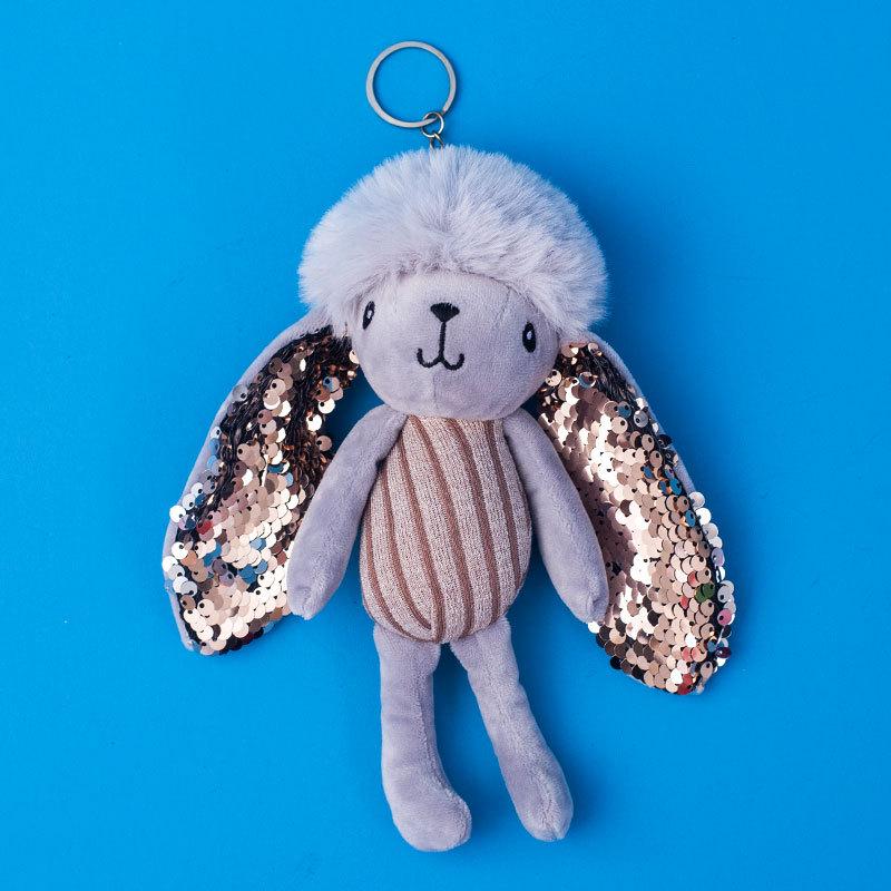 Альпака Маленький Подвеска Плюшевая Игрушка Милый Брелок для Сумки Кукла Украшения Верблюд Лошадь Халат Медведь