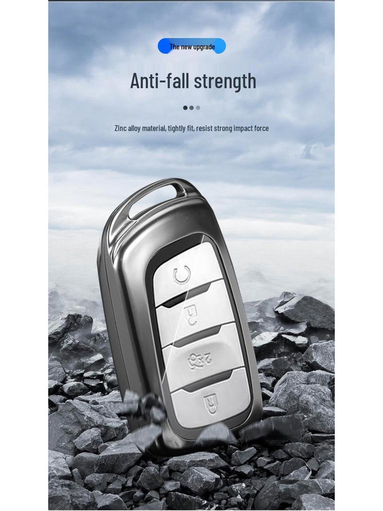 Чехол для ключей серии Changan CS с металлической пряжкой-ракушкой