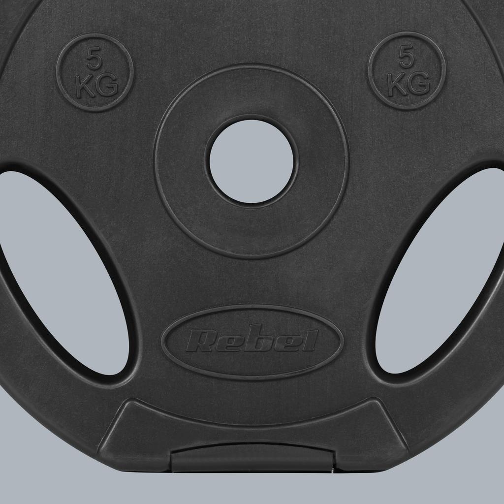 Bituminous Load Set 4X5Kg 20Kg Hole 31Mm Plate Handles Rebel