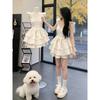 waist slim and thin temperament pure desire sweet and spicy wind Xiaofei sleeve princess dress children niche design sense summer