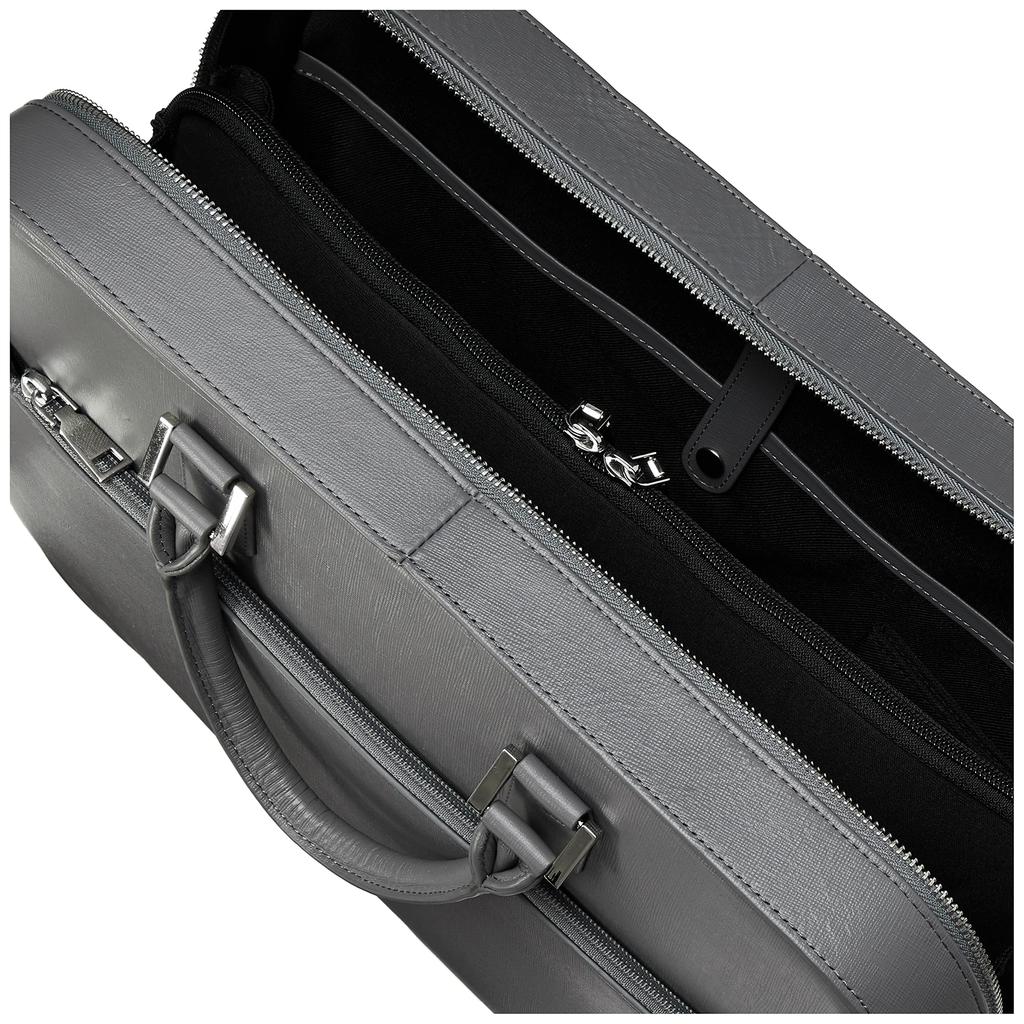 Сумка-портфель 2WAY PG010LP СЕРЫЙ [Ghione] Мужская