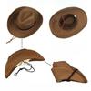 Европейские и американские Новые Пограничные Шляпы Мужские Летние Уличные Шляпы от Солнца Морские Шляпы для Защиты от Солнца Мужские Внешней Торговли Большие Поля Плетеные Соломенные Шляпы