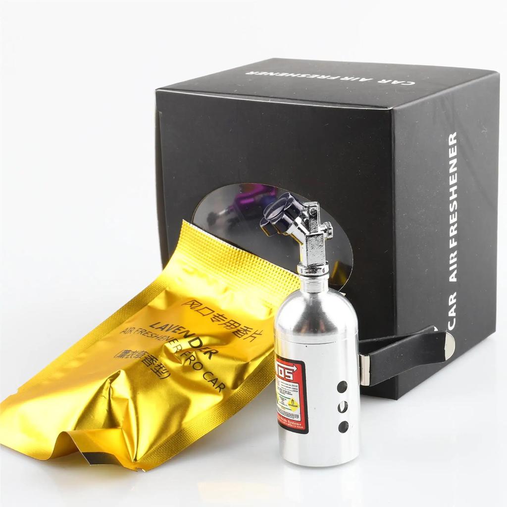 Автомобильный освежитель воздуха Blue Billet Aluminium Scent NO S Car Air Vent Perfume Ароматизатор Сменный блок освежителя Аксессуары для автомобиля Украшение