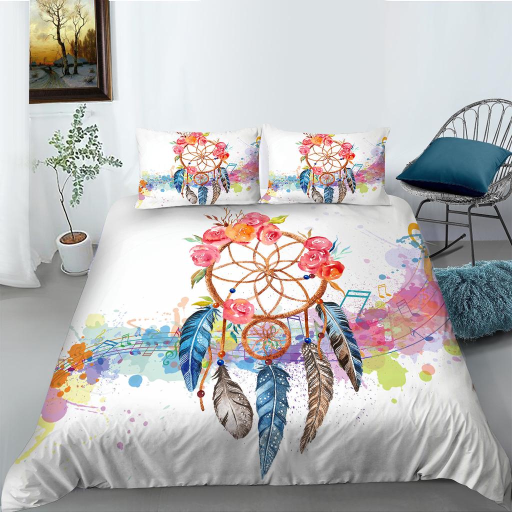 Dream Catcher Series Bedding Two Or Three Pieces 3D Digital Printing Polyester