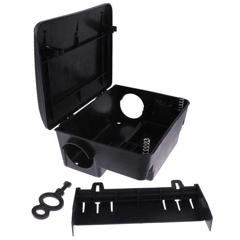 Крыса Крыса Крыса Ящик с ядом для грызунов Борьба с вредителями Станция приманок Коробка-ловушка Ключ от дома