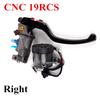 Universal Pair 19 Rcs Motorcycle Brake Master Cylinder Radial Brake 22mm For Honda Yamaha Kawasaki Suzuki Motorcycle Accessories