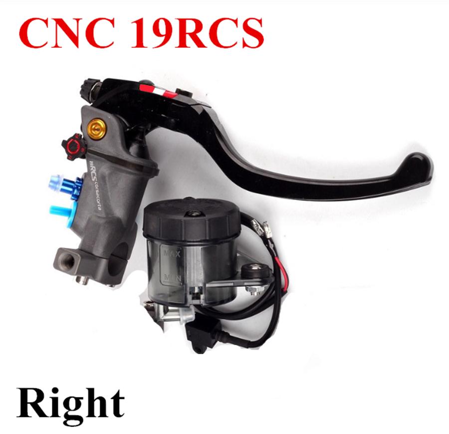 Universal Pair 19 Rcs Motorcycle Brake Master Cylinder Radial Brake 22mm For Honda Yamaha Kawasaki Suzuki Motorcycle Accessories