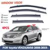 Дефлекторы боковых окон (ветровики) для Toyota Venza 2009-2018 – Декоративные аксессуары для защиты от непогоды