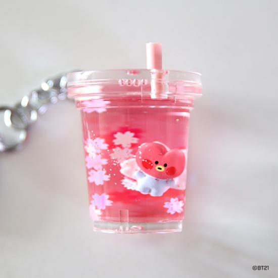 BT21 Брелок для ключей Minini Water Cherry Blossom ver.