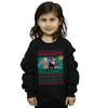 DC Comics Girls Joker And Harley Quinn Ha Ha Happy Holidays Sweatshirt