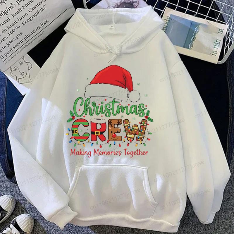2026 Autumn/Winter New Style Men's Hoodie with Santa Claus Hat Pattern - Street Style Hoodie Suitable for Holiday Outings