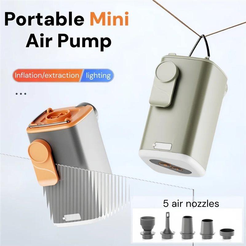 Well-Electric Air Pump Quick Inflate Deflate Pump For Vacuum Bags Swimming Ring Air Bed Cushions Home Outdoor Air Pump