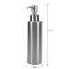 350ml Stainless Steel Soap Dispenser Kitchen Sink Faucet Bathroom Shampoo Box Soap Container