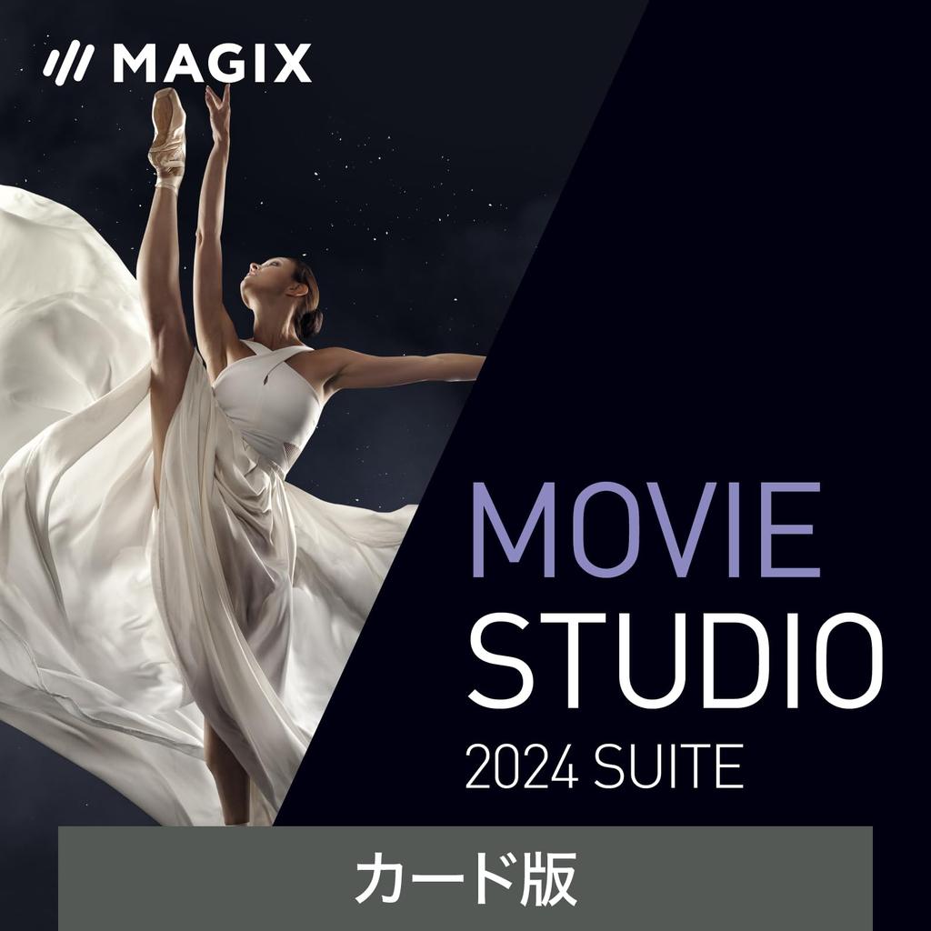 SourceNext Movie Studio 2024 Suite Video Editing Software Windows Compatible (latest Version)