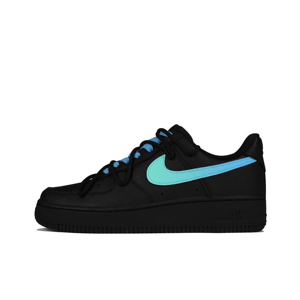 Nike Кроссовки Air Force 1 Low Skateboard Shoes Унисекс Черно-синие CW2288-001(Команда-X-BOX)-Случайные упаковочные пакеты