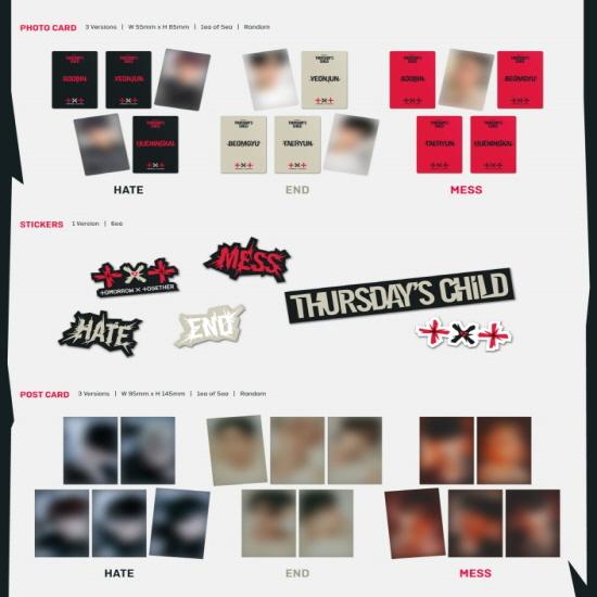 ЗАВТРА X ВМЕСТЕ (TXT) - МИНИЗОД 2: РЕБЕНОК ЧЕТВЕРГА (4-Й МИНИ-АЛЬБОМ) [Случайная версия]